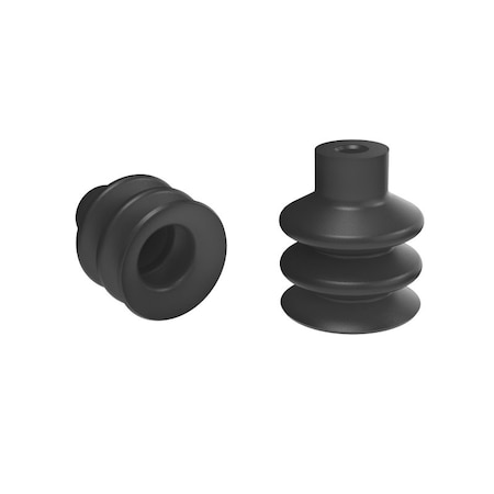 Fipa Bellows vacuum cup diam. 20 mm, NBR black 21.020.152.1